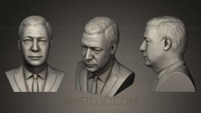 Busts and bas-reliefs of famous people (BUSTC_0464) 3D model for CNC machine
